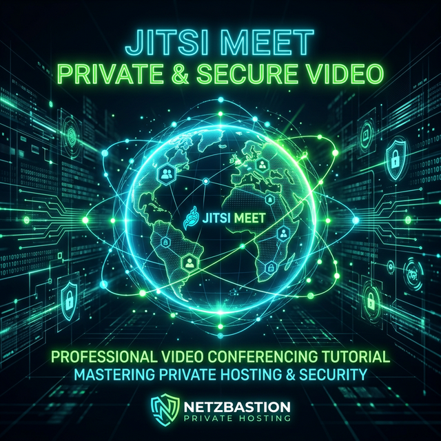 Jitsi Meet - Videokonferenzen selbst hosten
