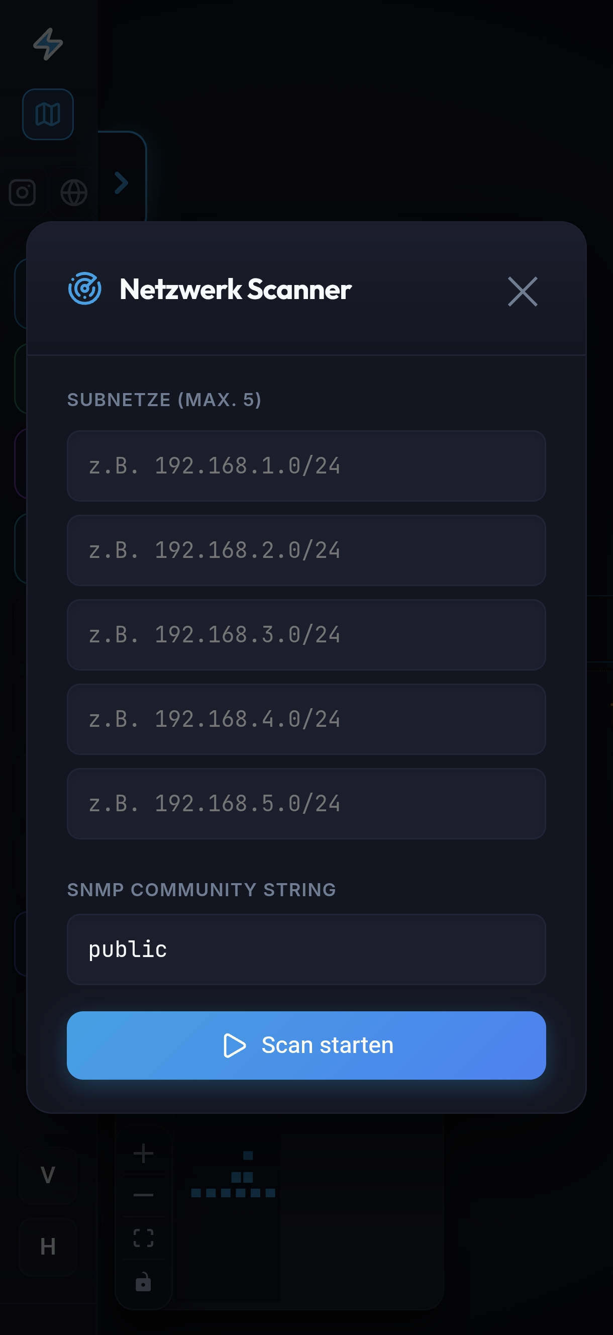 NetTopo - Subnetzmasken-Rechner Details