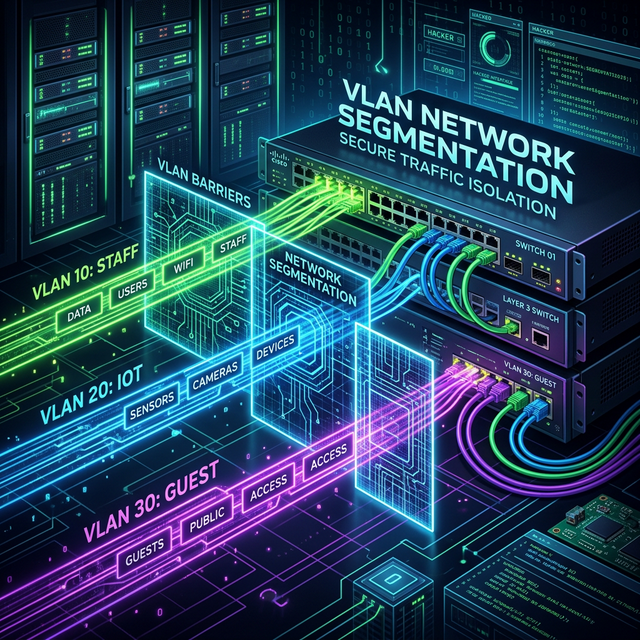 VLAN einrichten - Netzwerk segmentieren